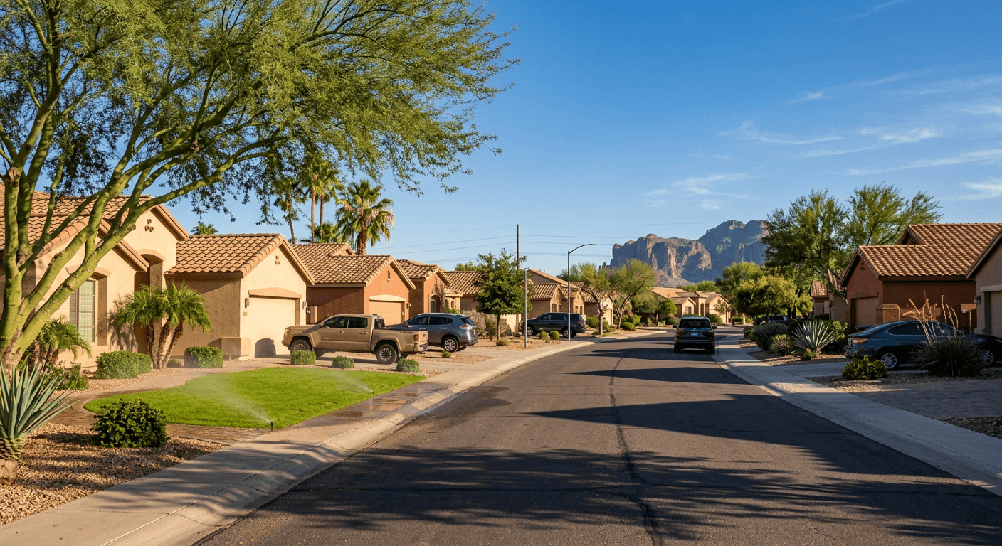 Mesa Arizona neighborhood